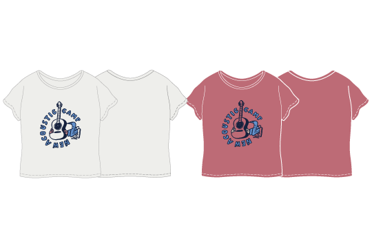 OFFICIAL LADY tee “GUITAR”