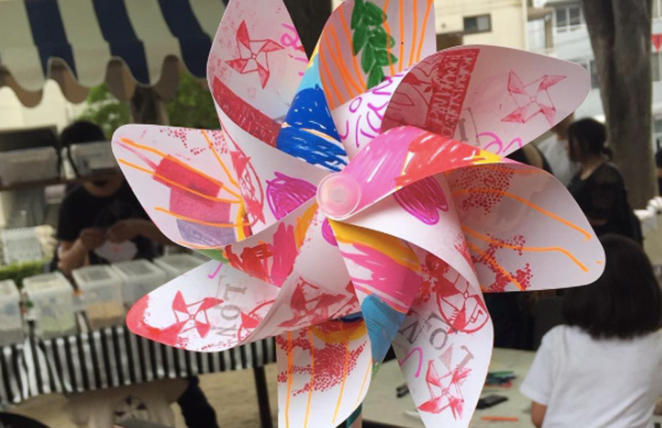 PIN WHEEL CRAFTS WORKSHOP<br>手作り風車教室