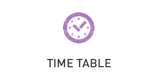 TIME TABLE