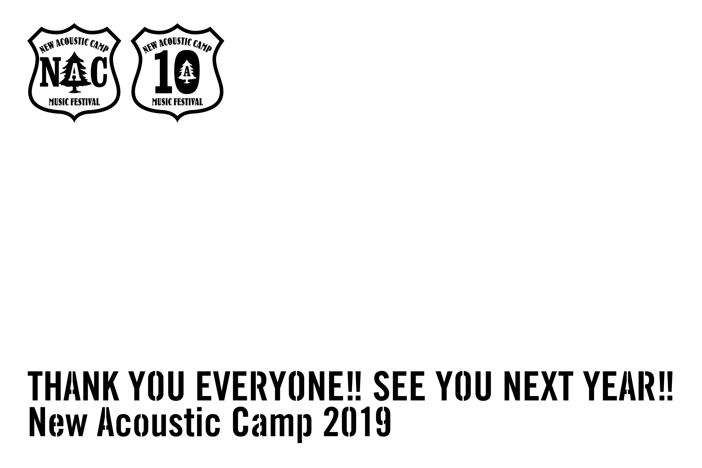 New Acoustic Camp 2019 | ニューアコ2019
