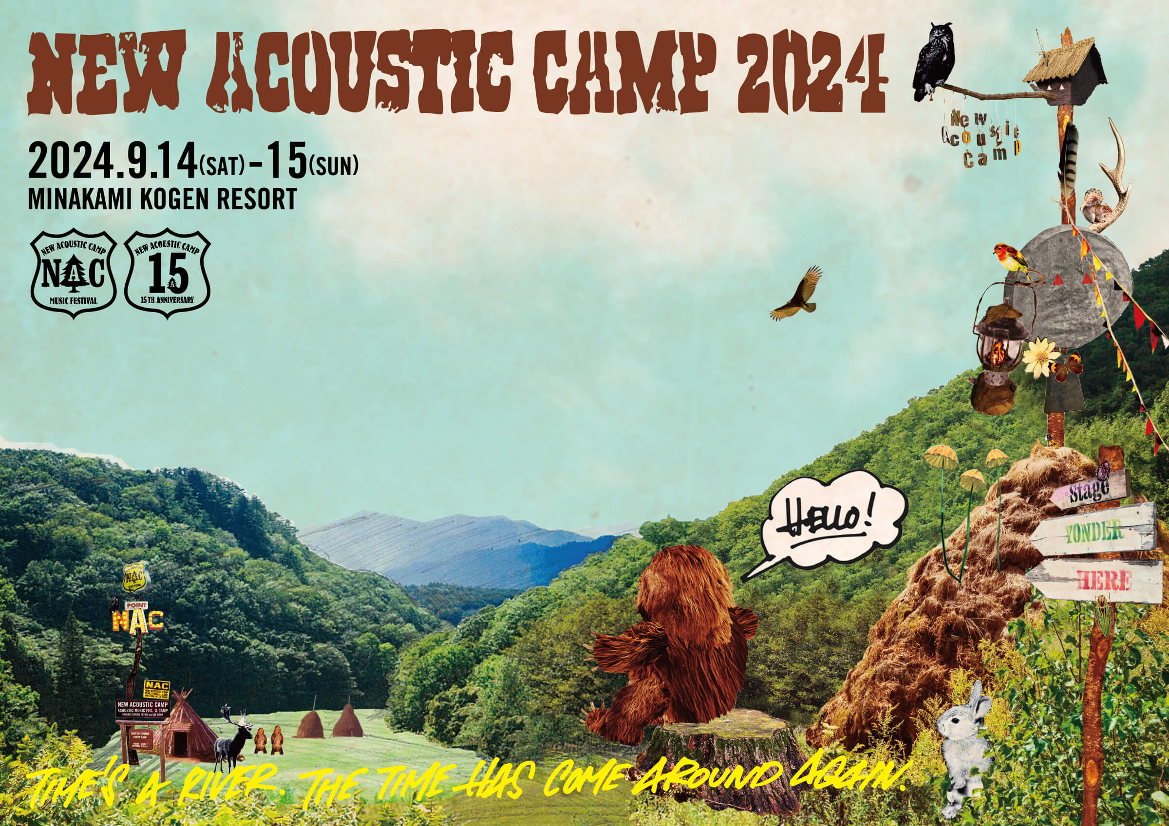 New Acoustic Camp 2024 | ニューアコ 2024 - 2024.9.14(SAT)-15(SUN)-16(MON) 水上高原リゾート200